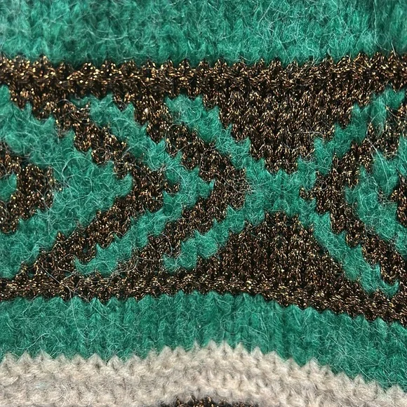 Scotch & Soda Metallic Fair Isle Sweater, RTR - Picture 8 of 9